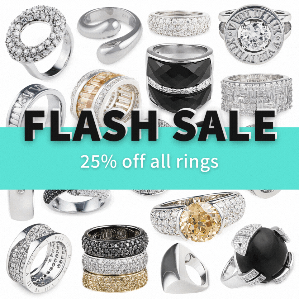 Take 25% off all rings with code 'RINGSALE25'. 