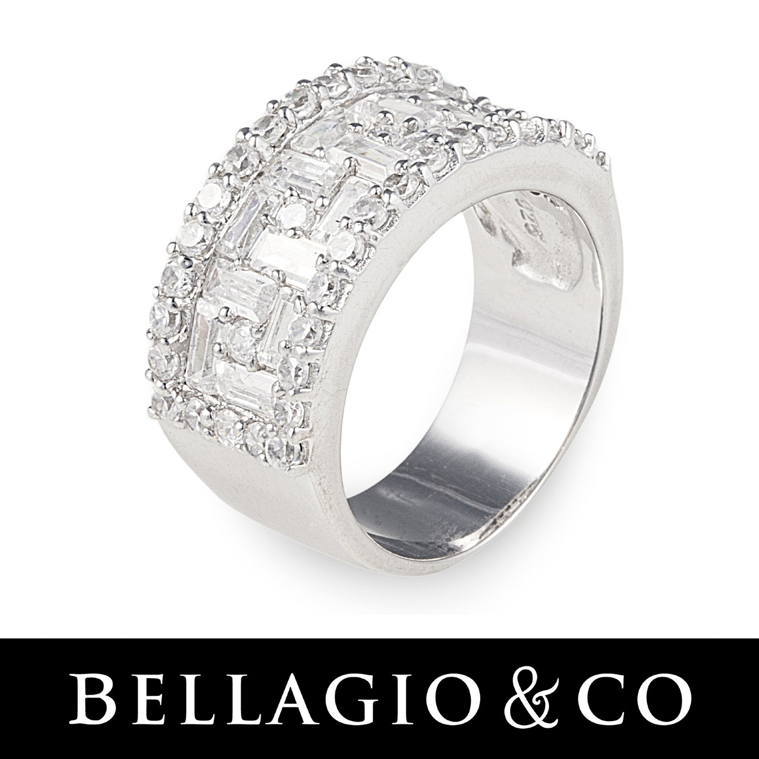 Baguette-Cut Jewellery. Worldwide shipping.